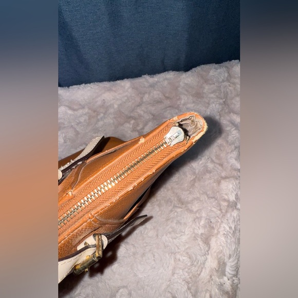 Michael Kors Tan Leather Tote - Picture 15 of 16